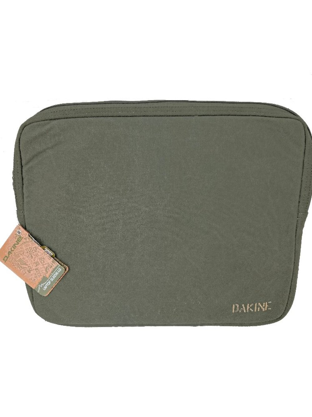 Brand New Dakine Padded Laptop Tablet Sleeve!  Weathered Army Olive Green